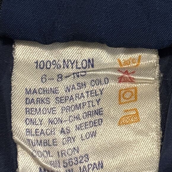 Vintage Nike Pants L Blue 70s 80's Made in Japan Track Athletic Nylon Jogger - Picture 10 of 12